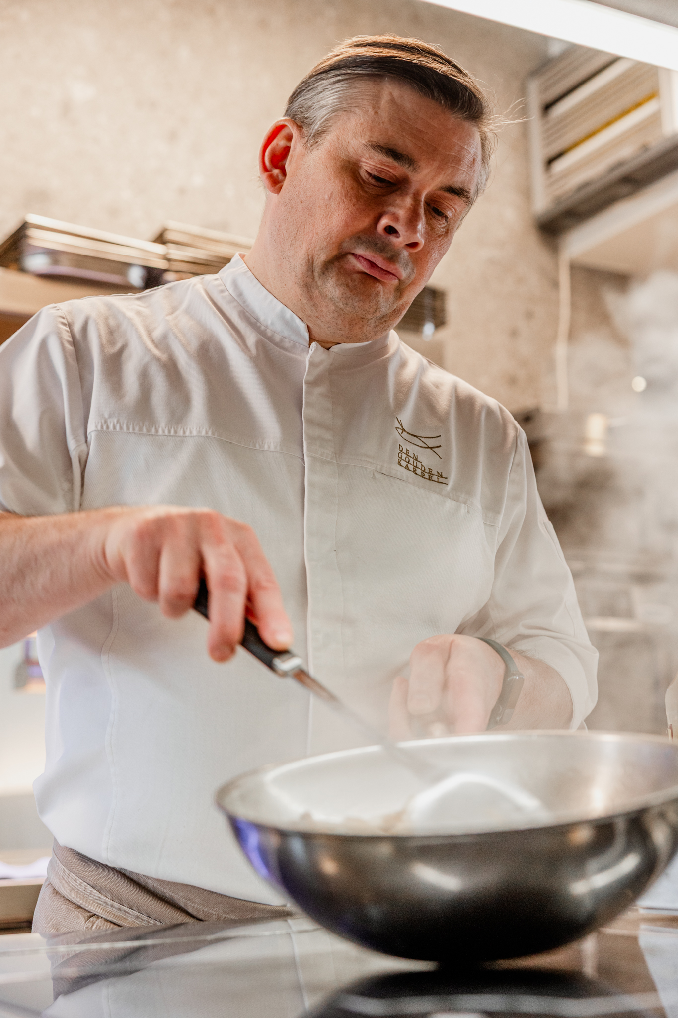 Erik Ameloot - chef-kok van visrestaurant Den Gouden Karpel